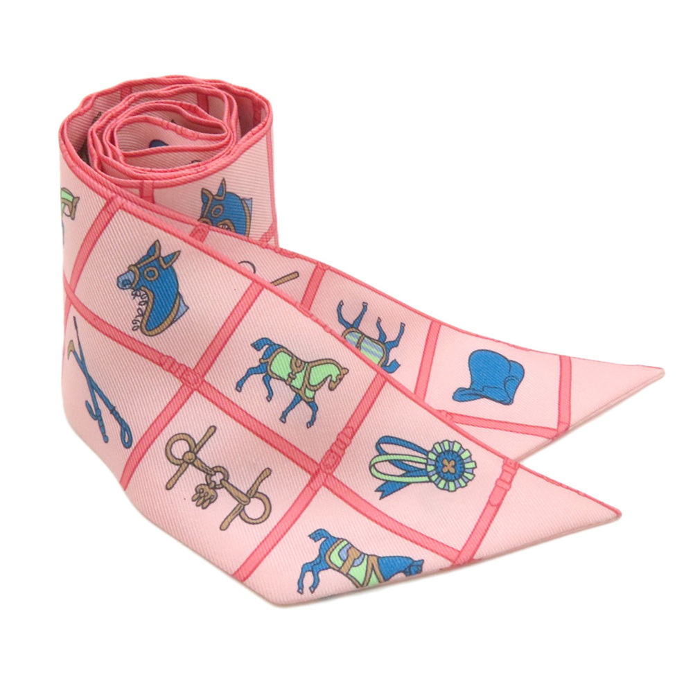 Hermes Twilly Scarf Muffler Silk Women's HERMES